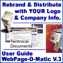 Re-Branded WebPage-O-Matic 3.0 Technical User Documentation 