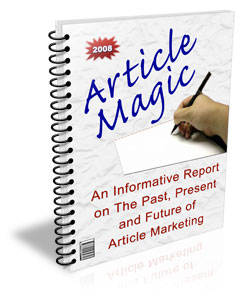 The Article Magic Report with Private Label Rights (PLR)